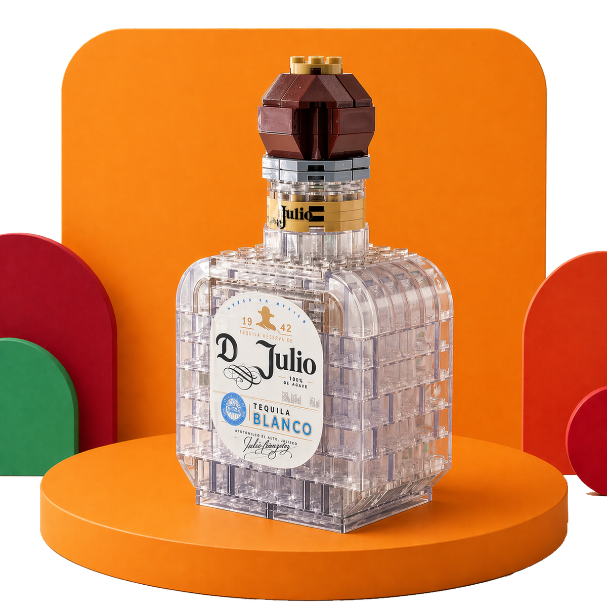 BlockStory bottle building block collection featuring DIY collectible display models in New Zealand