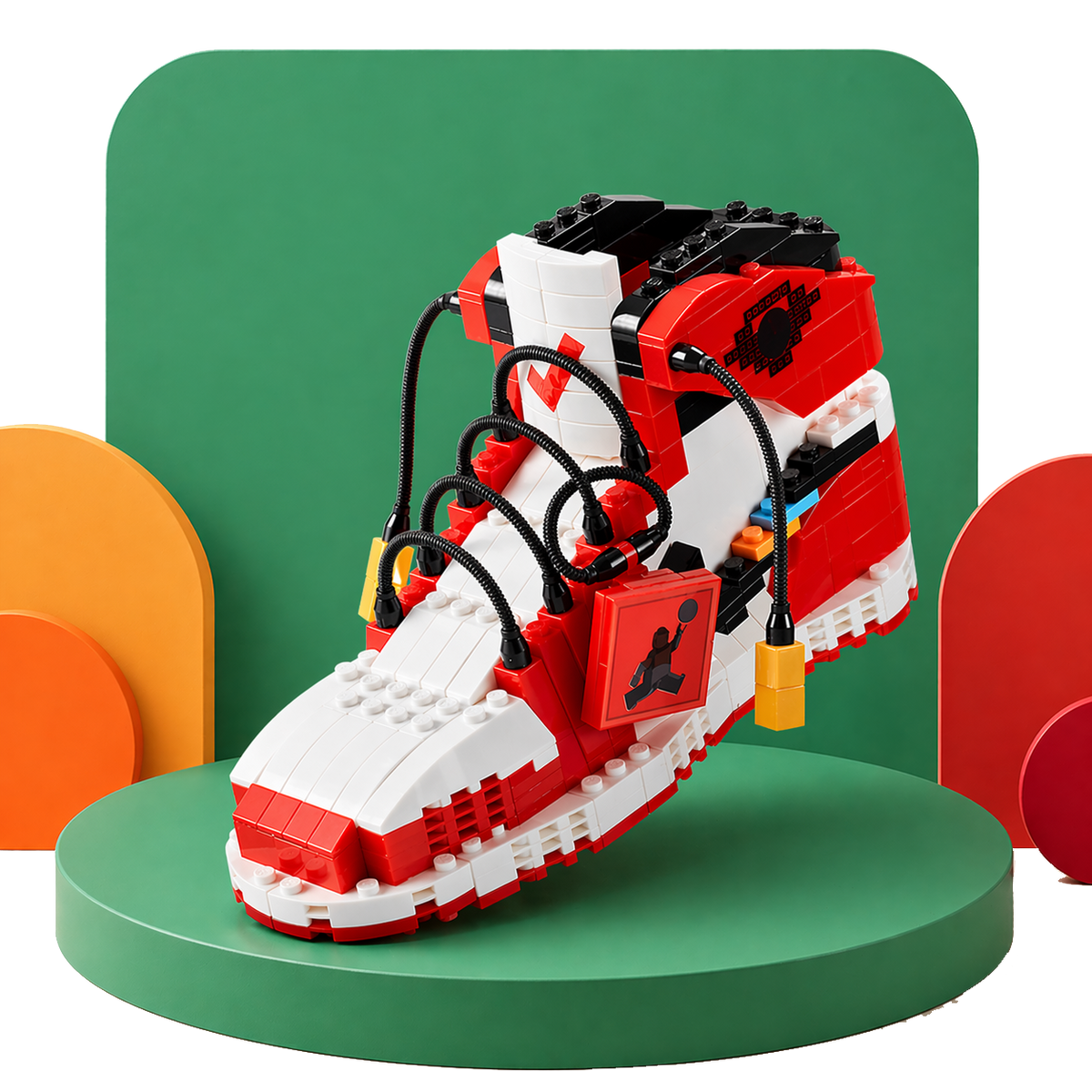 BlockStory sneaker building block collection featuring DIY collectible sneaker display sets in New Zealand