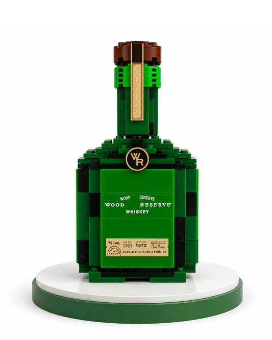 Wood Reserve Whiskey Block Bottle