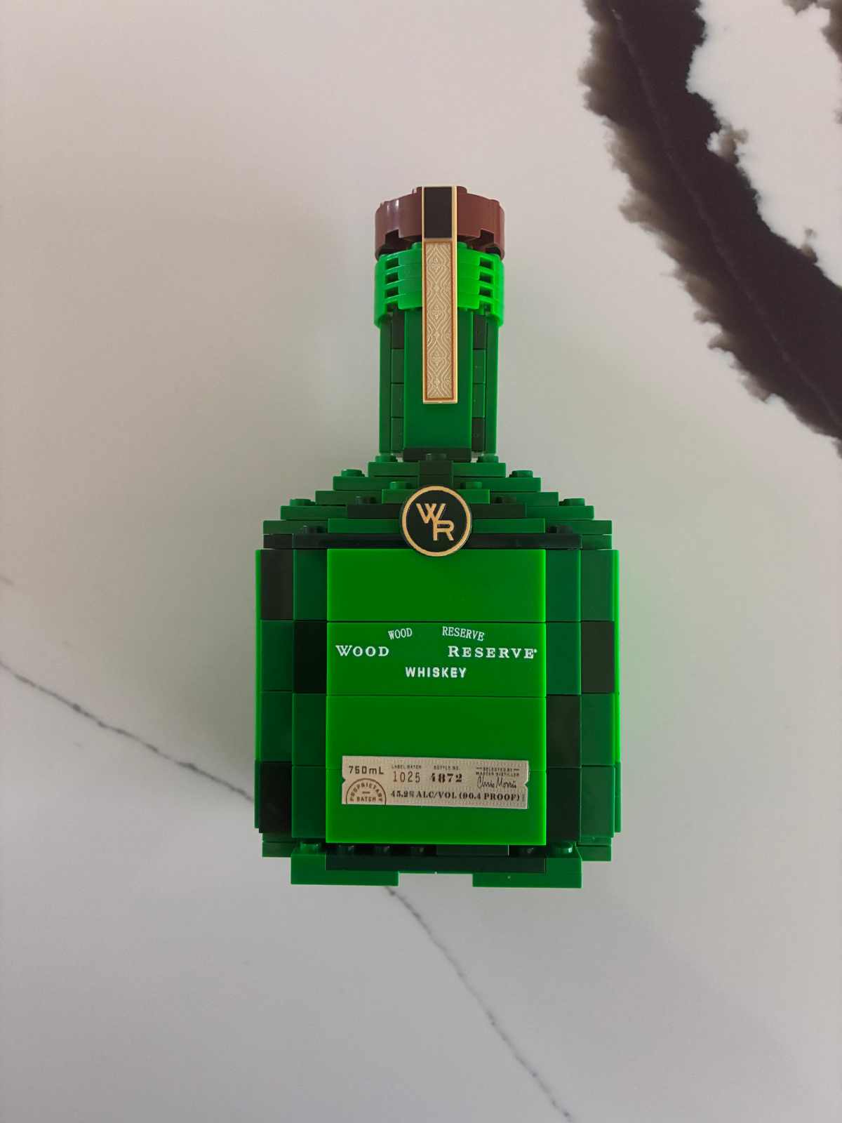Wood Reserve Whiskey Block Bottle
