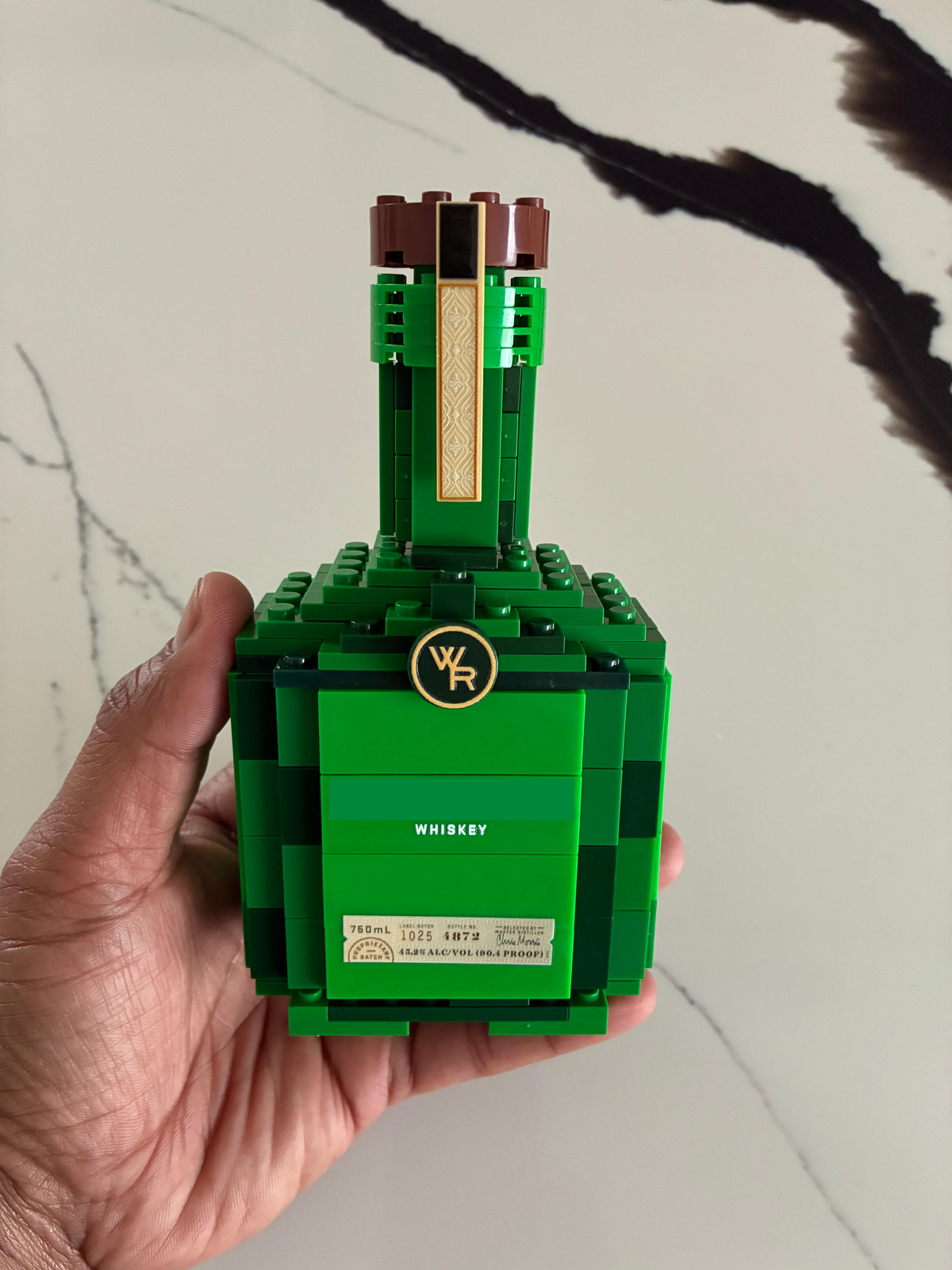 Wood Reserve Whiskey Block Bottle