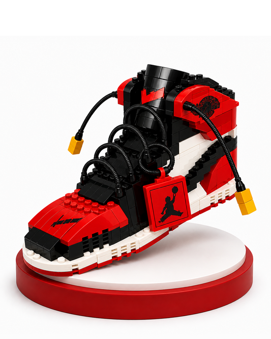 AJ Bred Toe Sneaker DIY Building Block Collectible Set in New Zealand