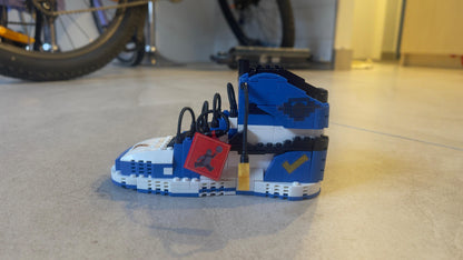 AJ Game Royal sneaker building block collectible displayed as home décor