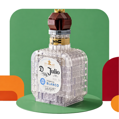 Bottle Building Block Set collectible display model with 240 pieces