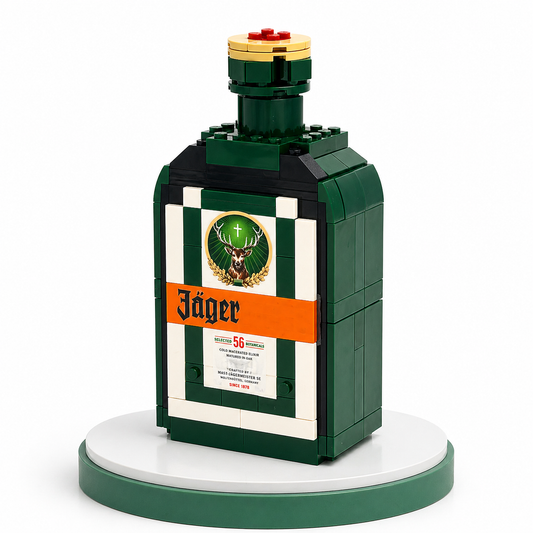 Jager Green Bottle DIY Building Block Collectible Set in New Zealand